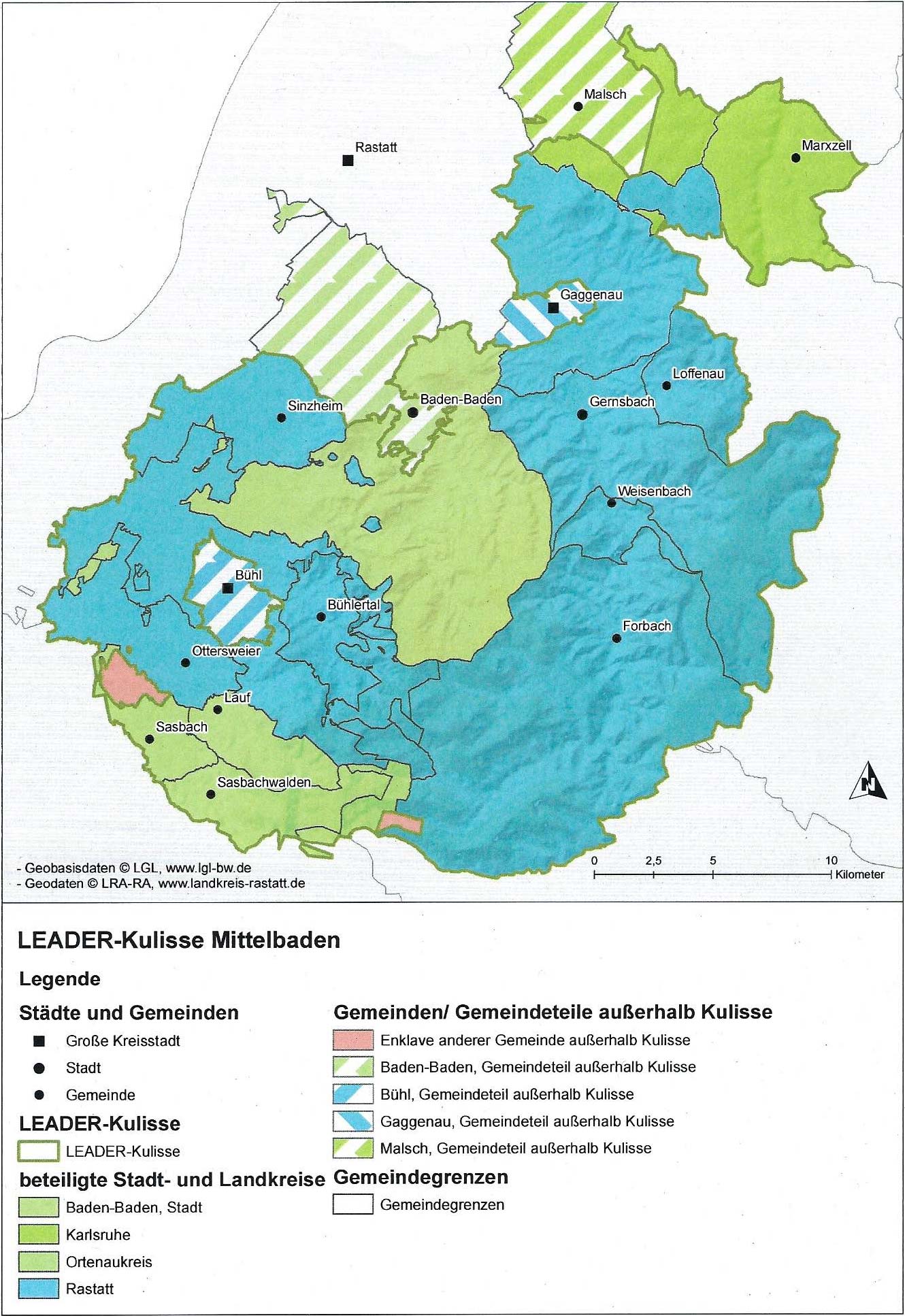 LEADER-Kulissengebiet Mittelbaden 2023-2027